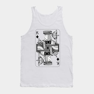 middle finger king Tank Top